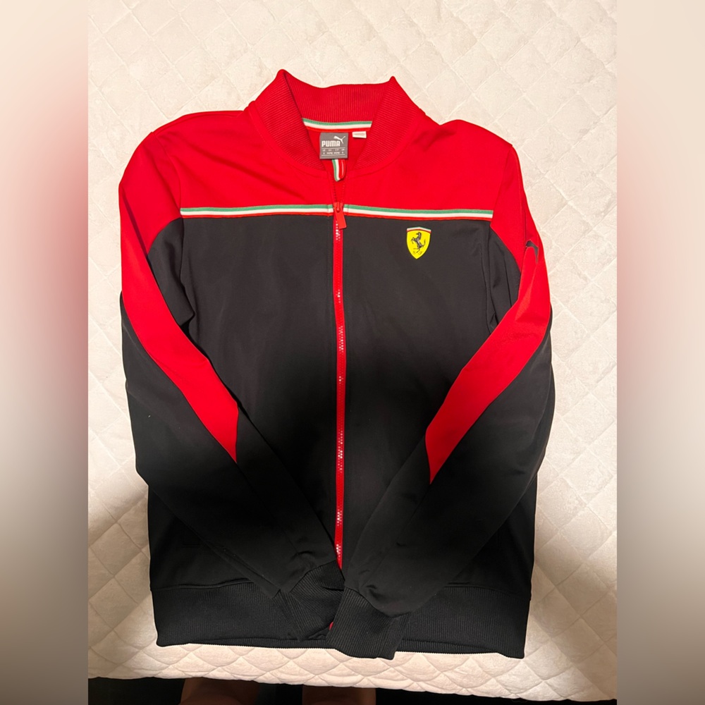 PUMA X FERRARI - Scuderia Ferrari Red and Black Jacket